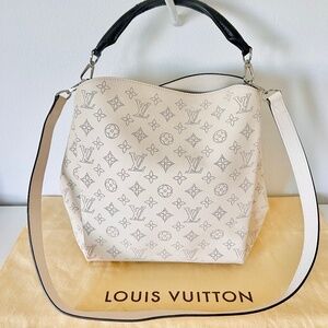 Louis Vuitton Babylone Handbag Mahina Leather PM - LIKE NEW!!!